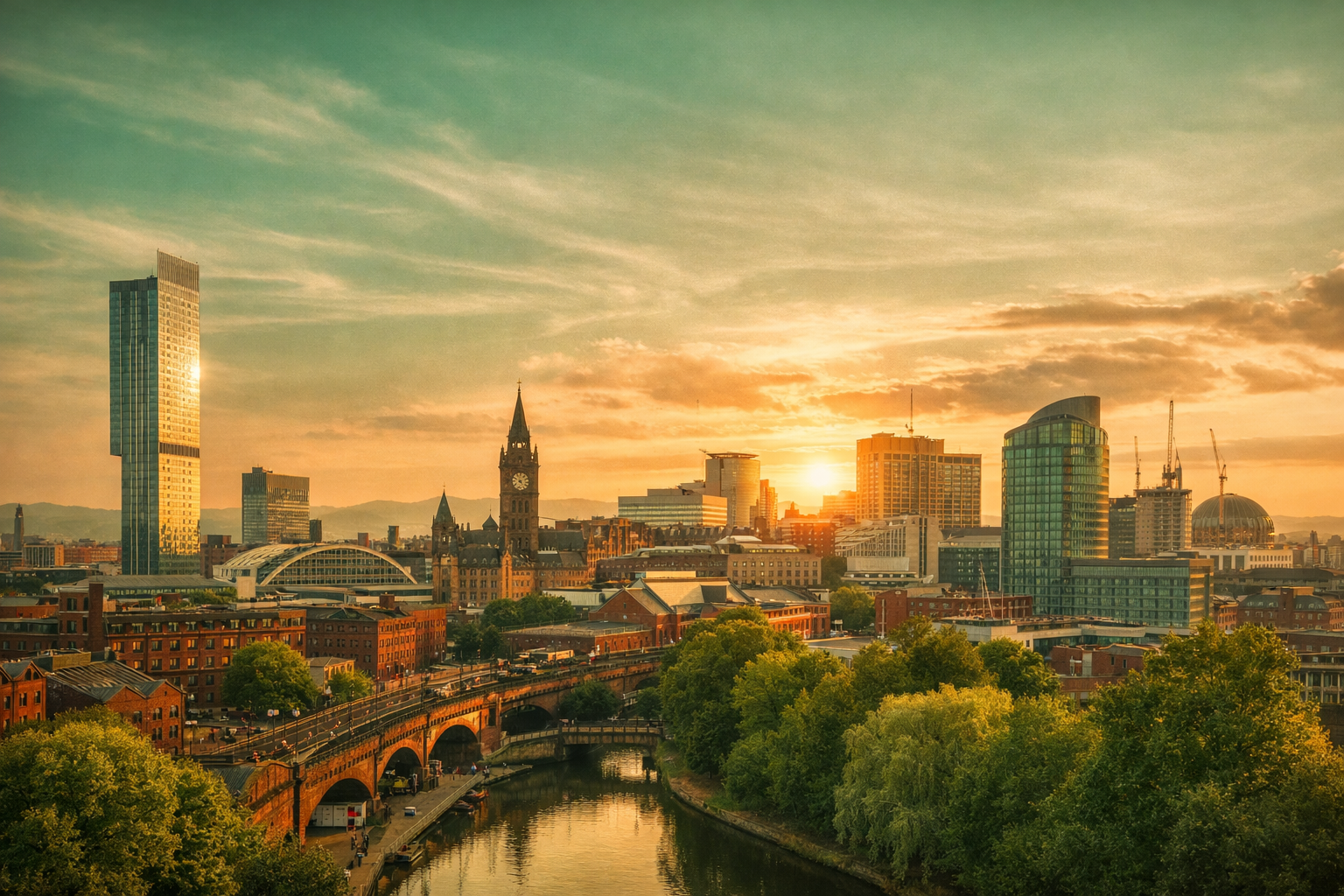 Manchester Light scene